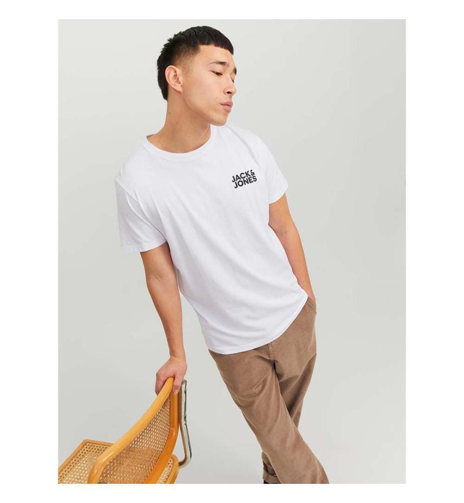 T-shirts Corp Logo - Blanc