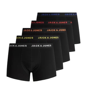 5er-Pack Boxershorts, Schwarz