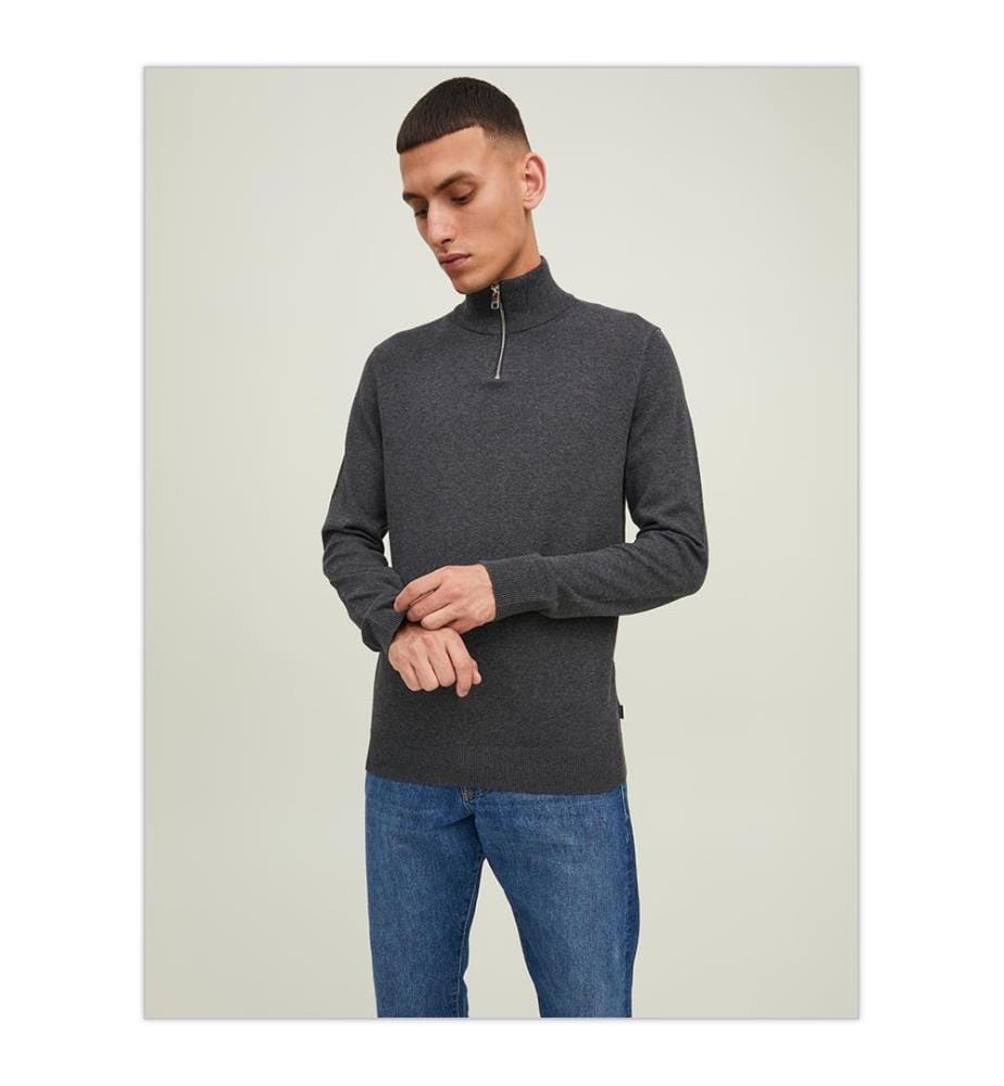 Pullover - Dunkelgrau-Mischung