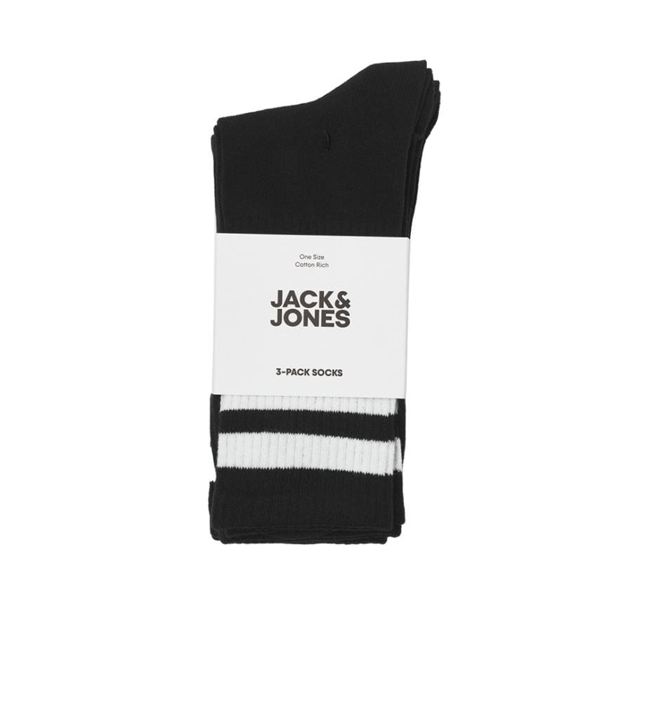 3er-Set Socken - Schwarz