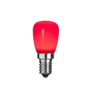STAR TRADING - Lampe 0.9 W E14 ST26, Rot