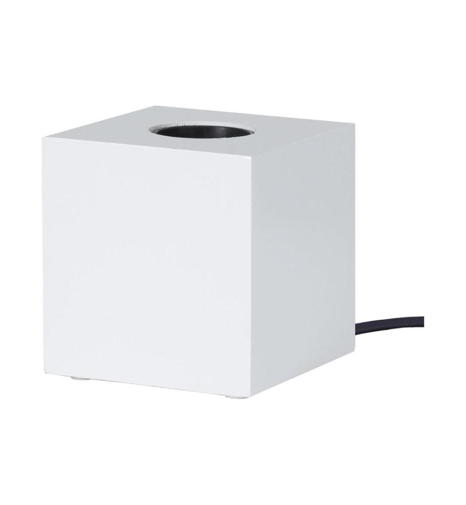 STAR TRADING - Tischleuchte KUB E27 Weiss