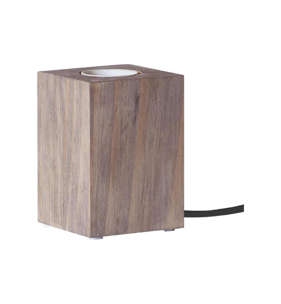 STAR TRADING - Tischleuchte LYS E27 Holz