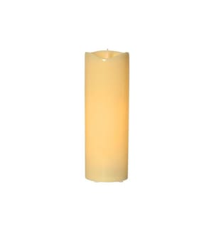 STAR TRADING - LED-Kerze Pillar Grande Ø 12 x 38 cm, Beige