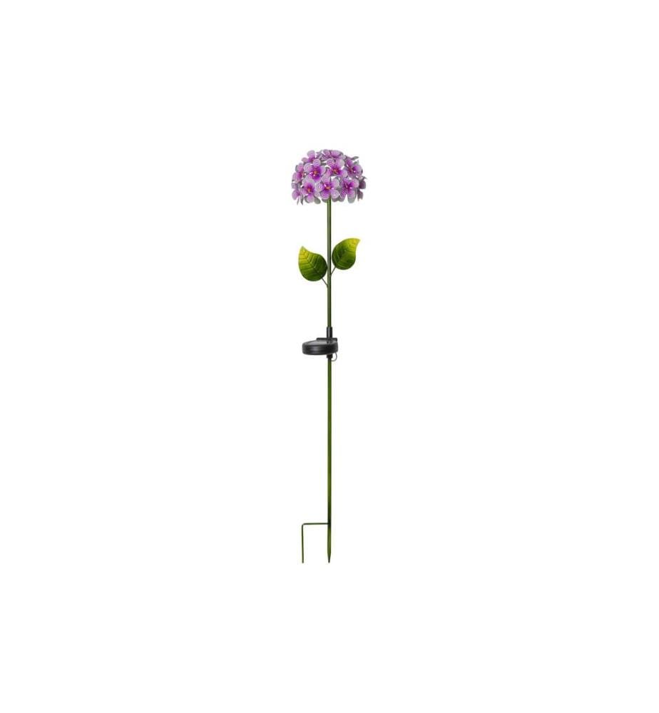 STAR TRADING - Éclairage de jardin Solar Hortensia, Rose