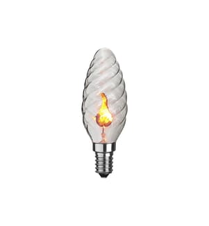 STAR TRADING - Lampe Flame Lamp 3 W (25 W) E14 Warmweiss
