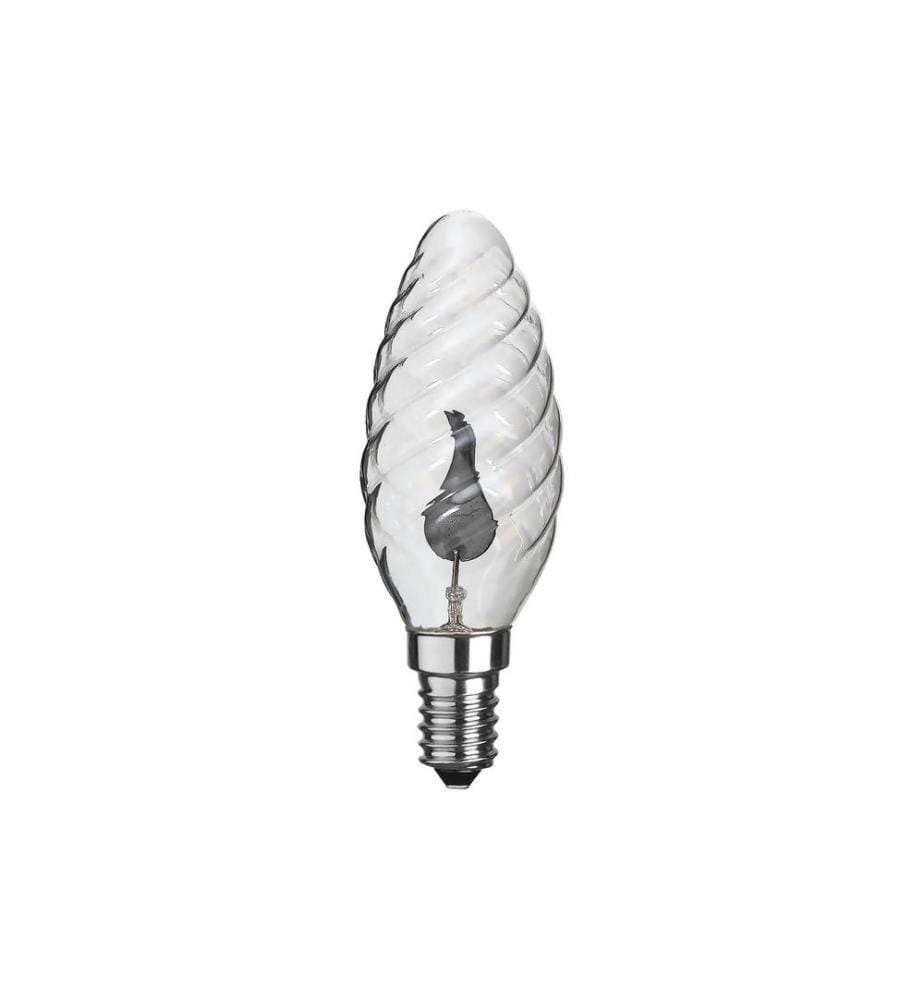 STAR TRADING - Lampe Flame Lamp 3 W (25 W) E14 Warmweiss
