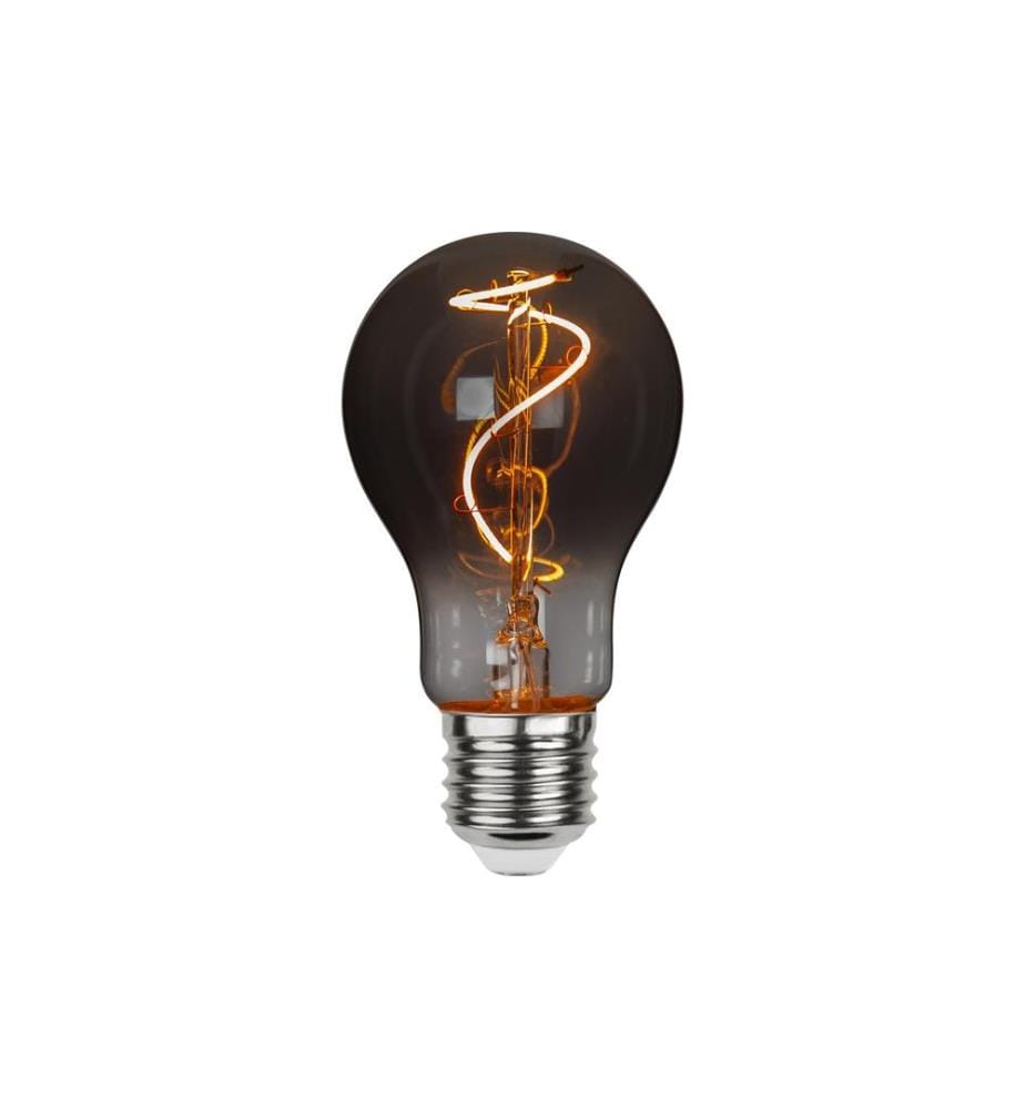 STAR TRADING - Lampe LED Grace Smoke, 3 W, E27, Warmweiss