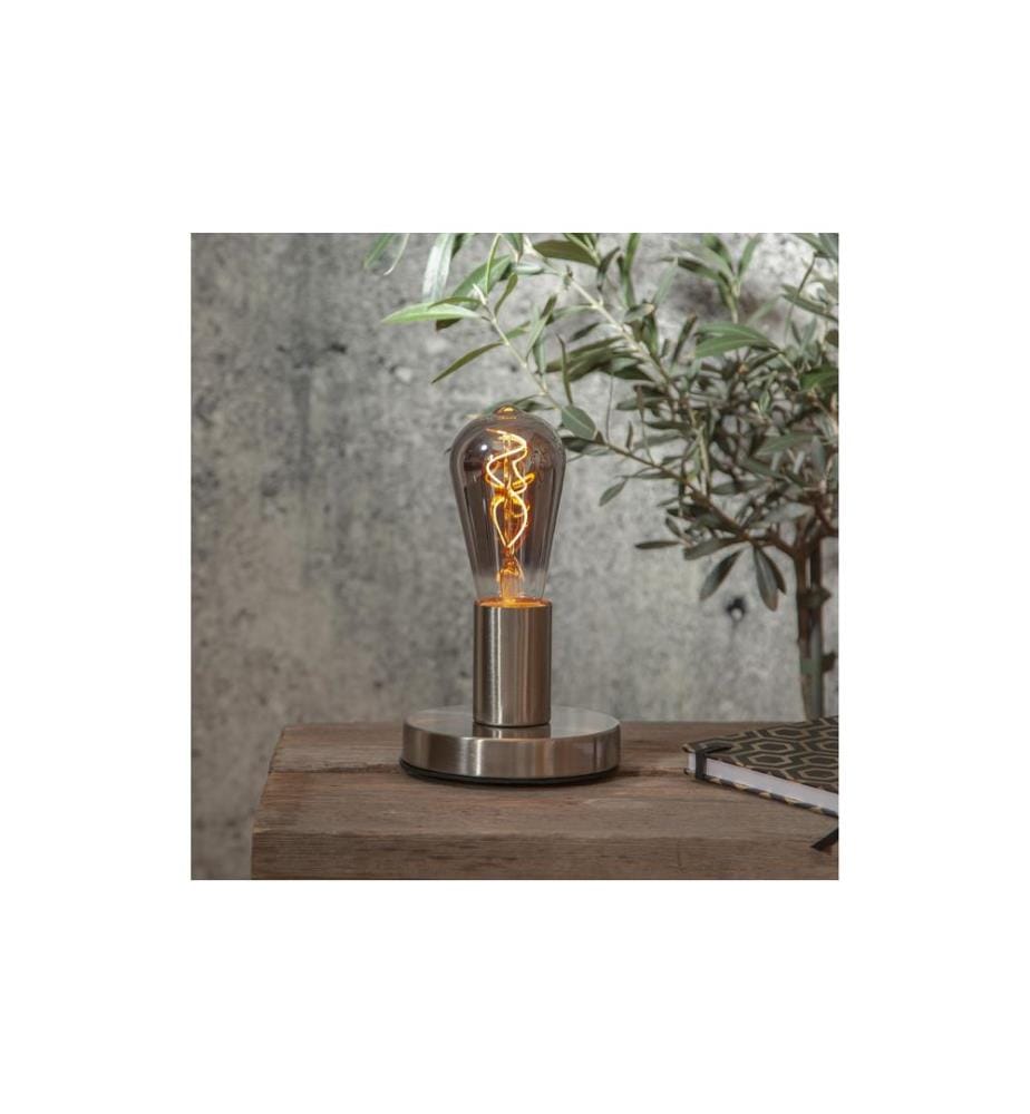 STAR TRADING - Lampe LED Grace Smoke, 3 W, E27, Blanc chaud