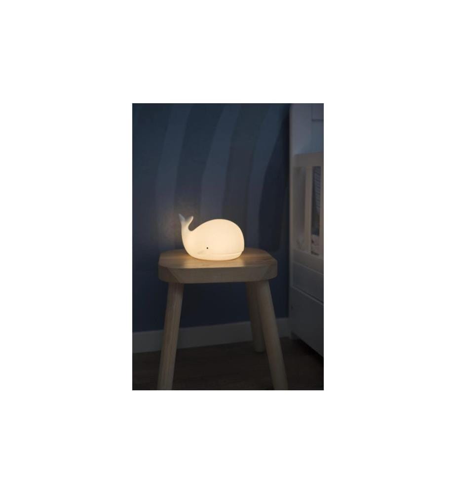 STAR TRADING - Veilleuse baleine, RGBW, blanc