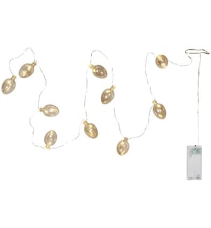 STAR TRADING - Lichterkette Shimmer, 10 LEDs, 1.35 m, Beige