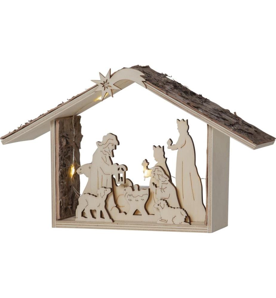 STAR TRADING - Chandelier Yuletide, 26.5 cm, nature