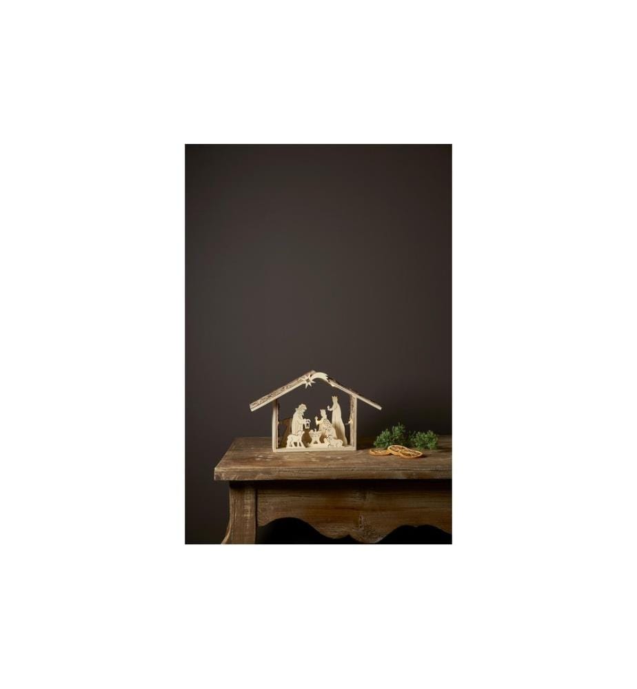 STAR TRADING - Chandelier Yuletide, 26.5 cm, nature