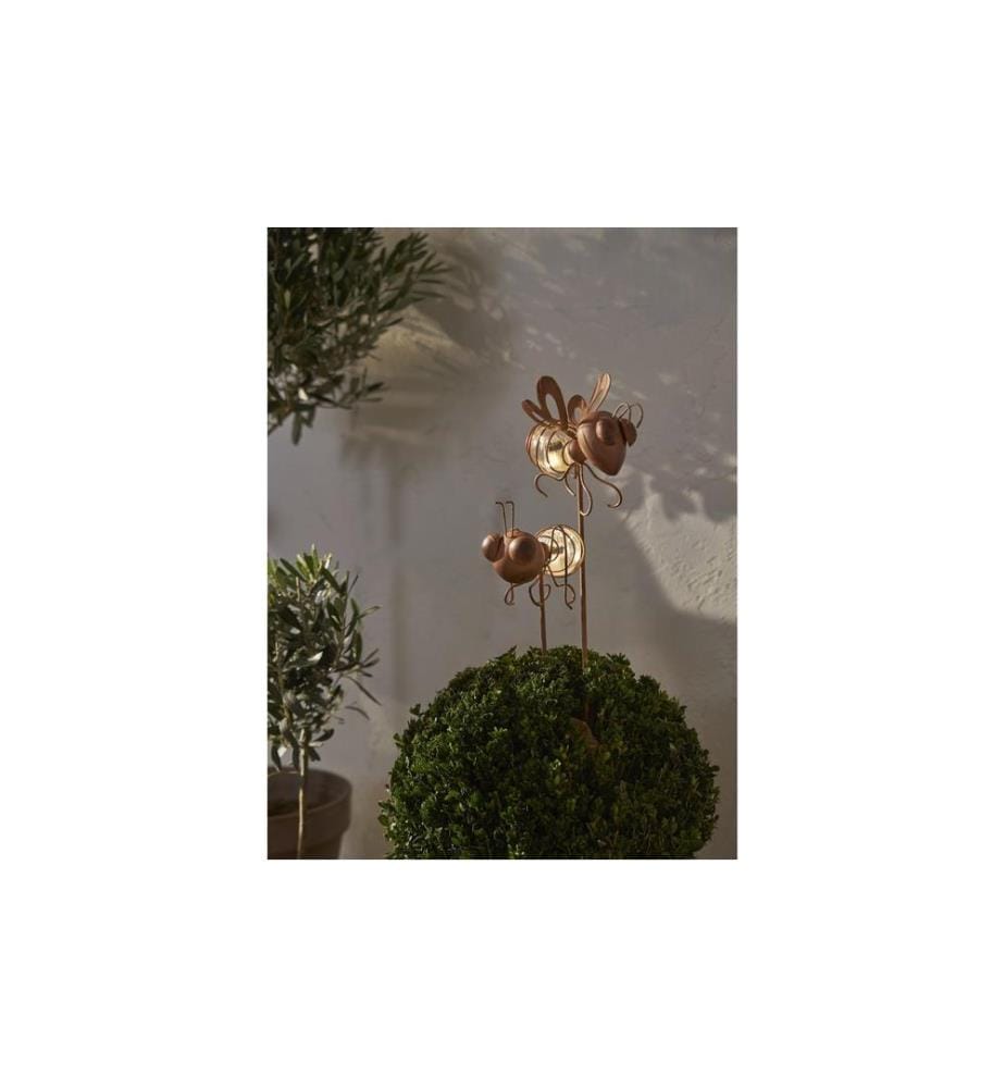 STAR TRADING - Éclairage de jardin Solar Oxida, 51 cm, grille