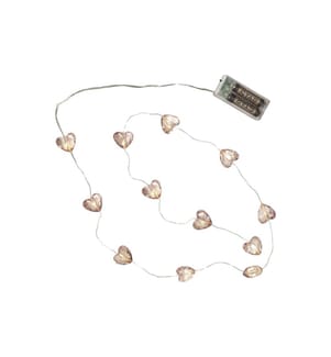 STAR TRADING - Lichterkette Valentine Rosa