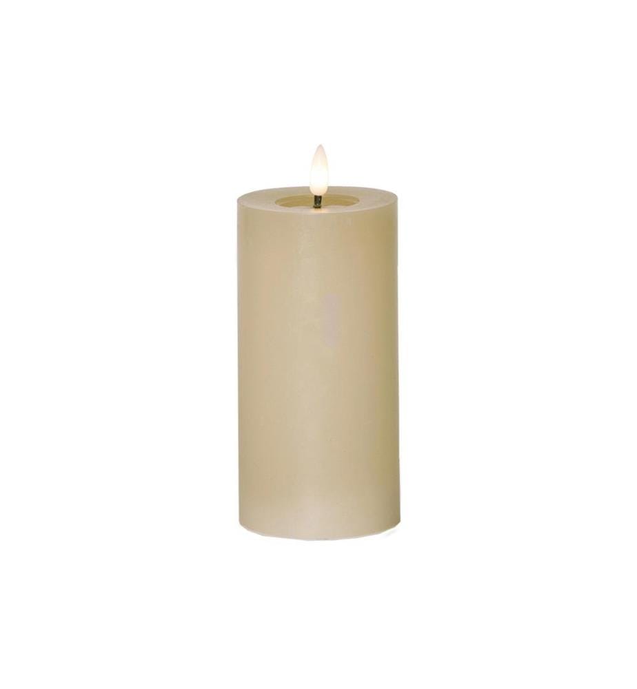 STAR TRADING - LED-Kerze Flamme Flow, Beige