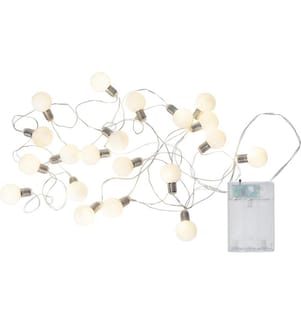 STAR TRADING - Lichterkette Mini Glow Warmweiss, 20 LEDs, 300 cm