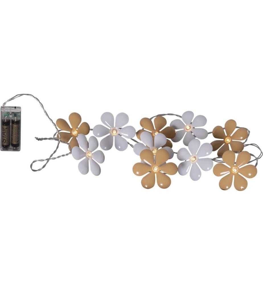 STAR TRADING - Guirlande lumineuse Fiore Blanc chaud