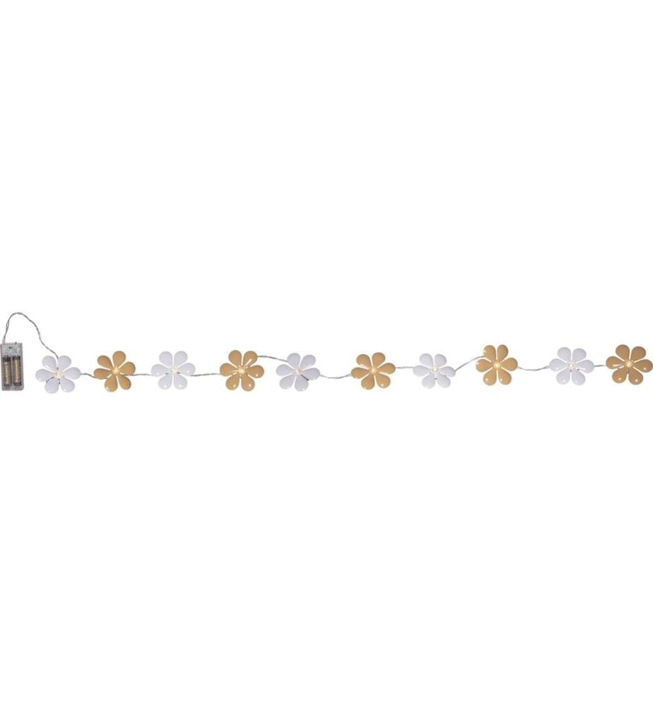 STAR TRADING - Guirlande lumineuse Fiore Blanc chaud