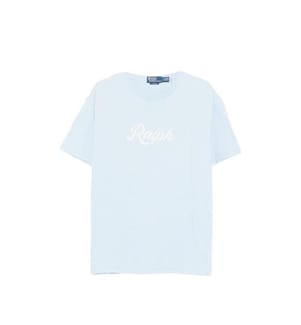 T-Shirt - Blau/Weiss