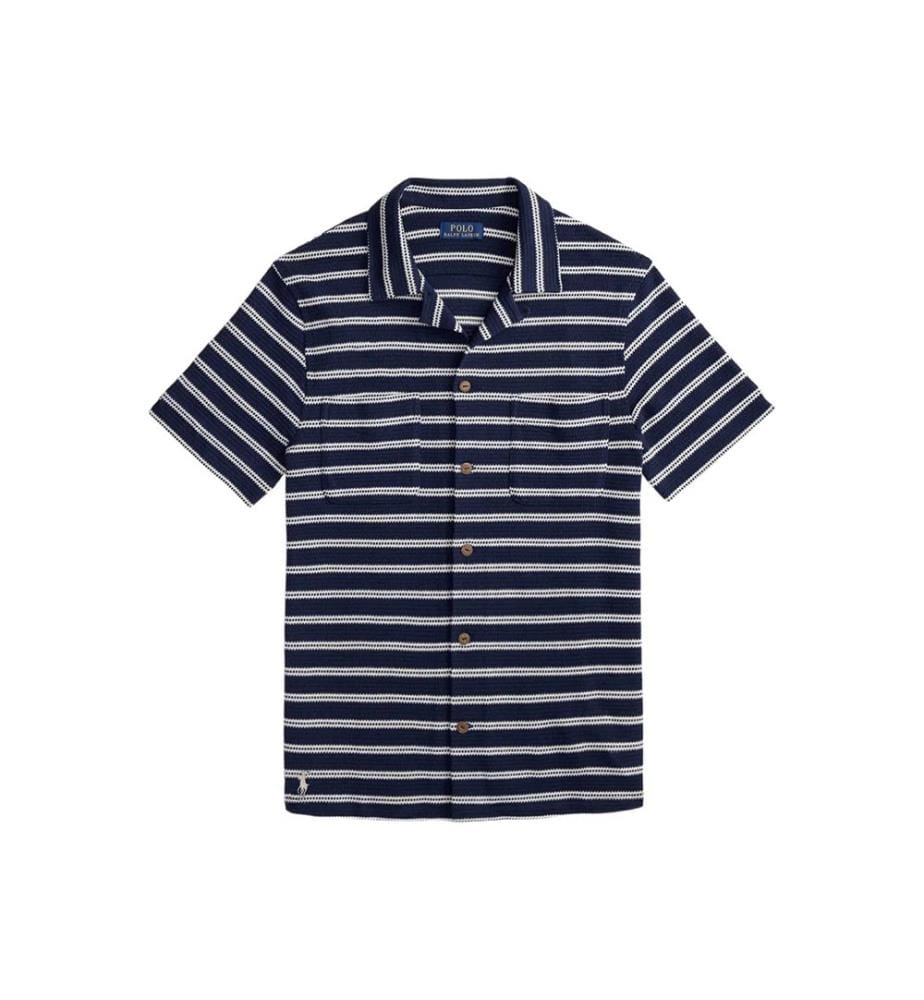Hemd - Marineblau/Creme