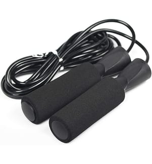 Corde à Sauter Aérobic 3 m - Noir