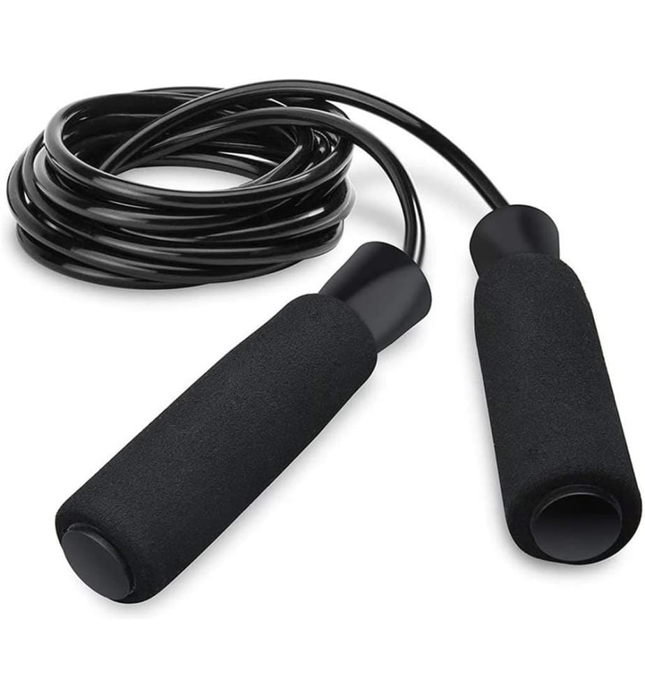 Corde à Sauter Aérobic 3 m - Noir