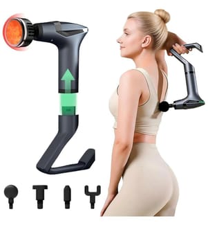 Pistolet de massage Move Gun  3 en 1 - Gris