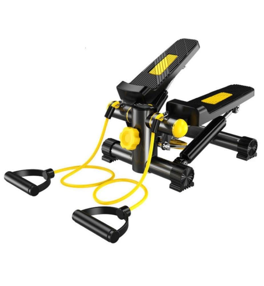 Stepper Résistance et Hauteur Réglables - Noir/Jaune