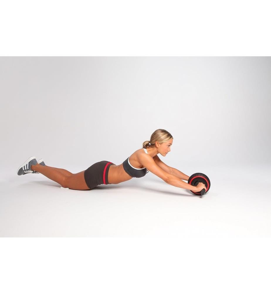 Roue Abdominale PerfectCarve – Noir/Rouge