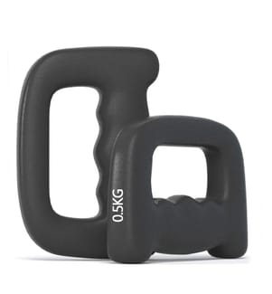 Paire de Petits Haltères 0,5 kg  – Noir