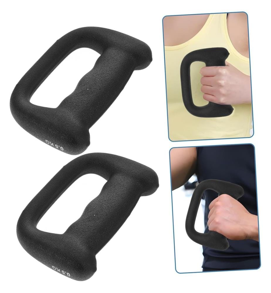 Paire de Petits Haltères 0,5 kg  – Noir