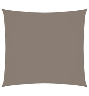Sonnensegel Oxford-Gewebe Quadratisch 4x4 m Taupe