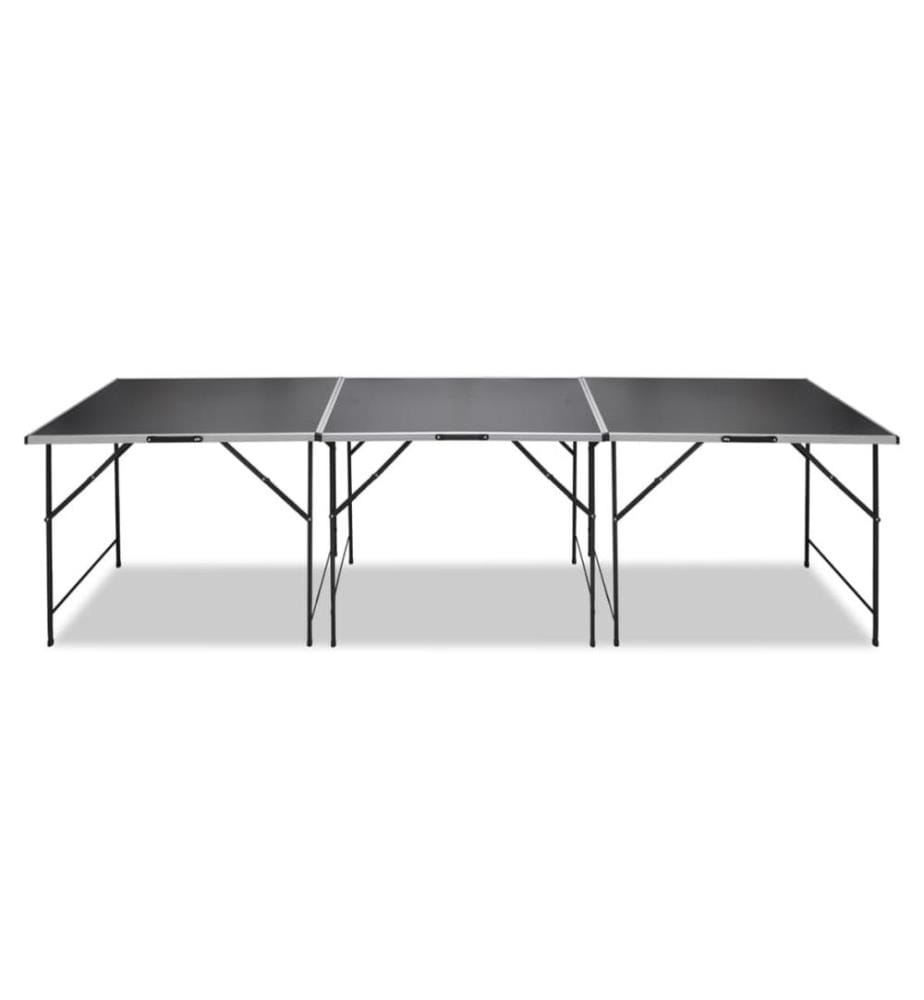Table à coller 3 pcs Pliable