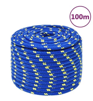 Bootsseil Blau 12 mm 100 m Polypropylen