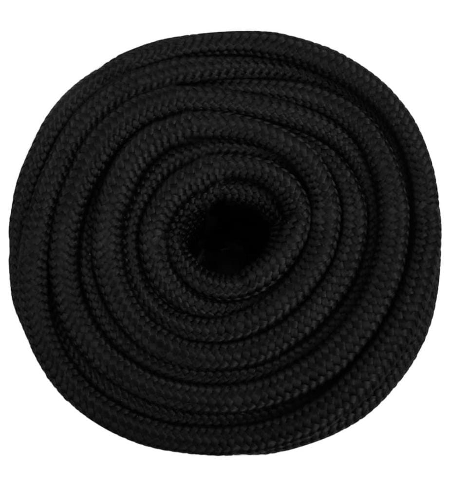 Bootsseil Schwarz 18 mm 50 m Polypropylen