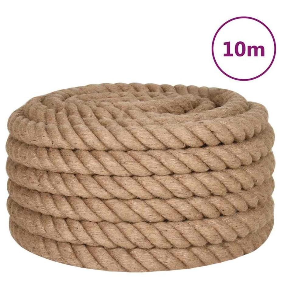 Juteseil 10 m Länge 40 mm Stärke