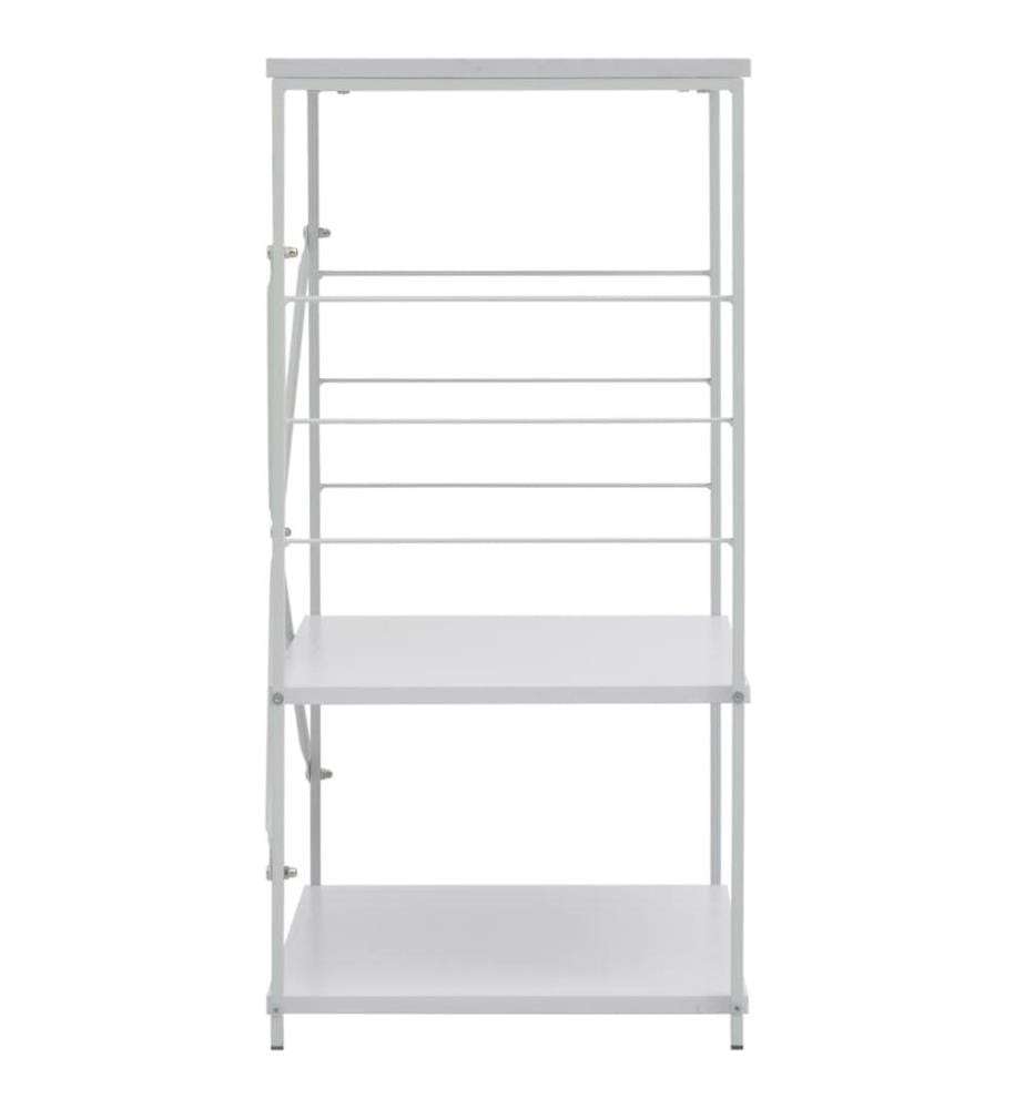 Armoire à four à micro-ondes Blanc 60x39,6x79,5 cm