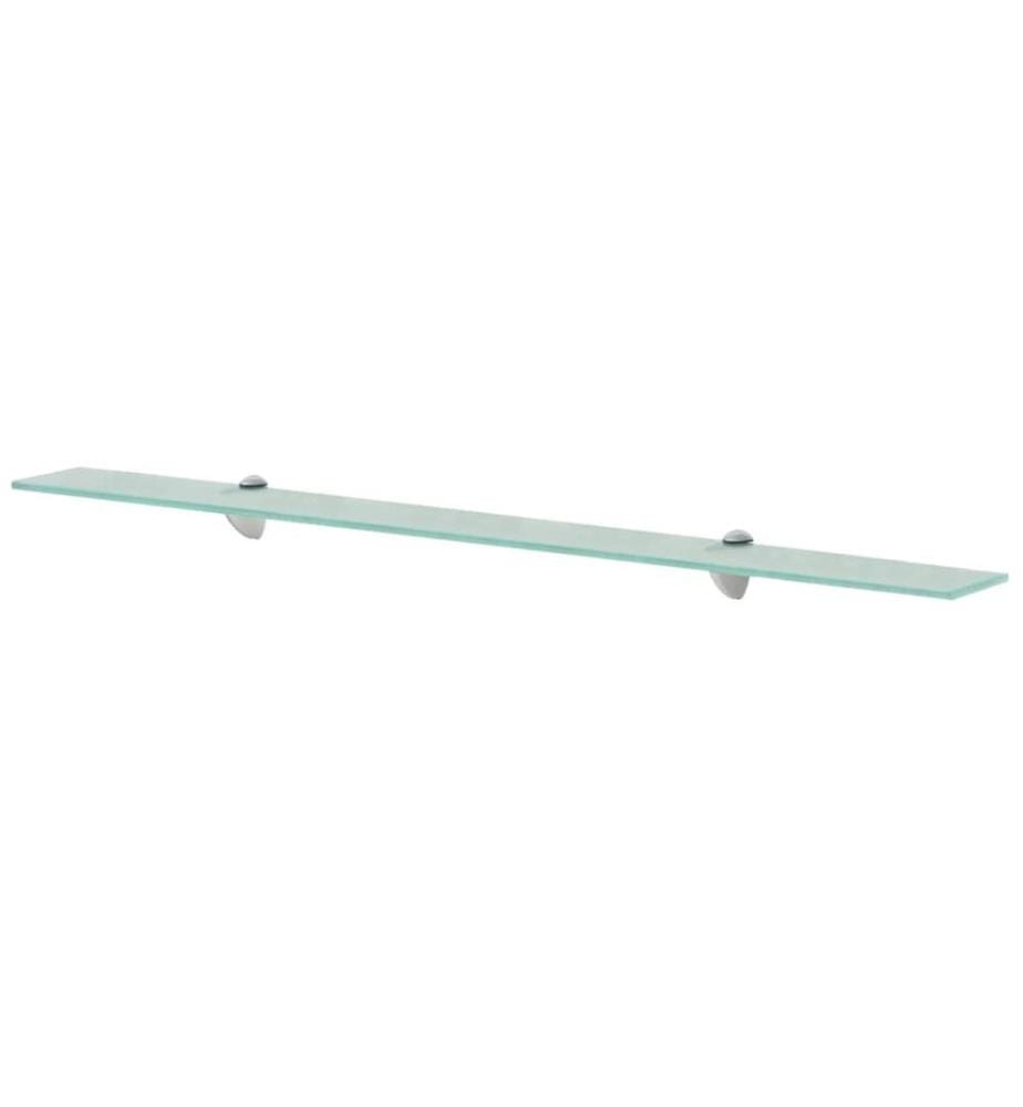 Schweberegale 2 Stk. Glas 100x10 cm 8 mm