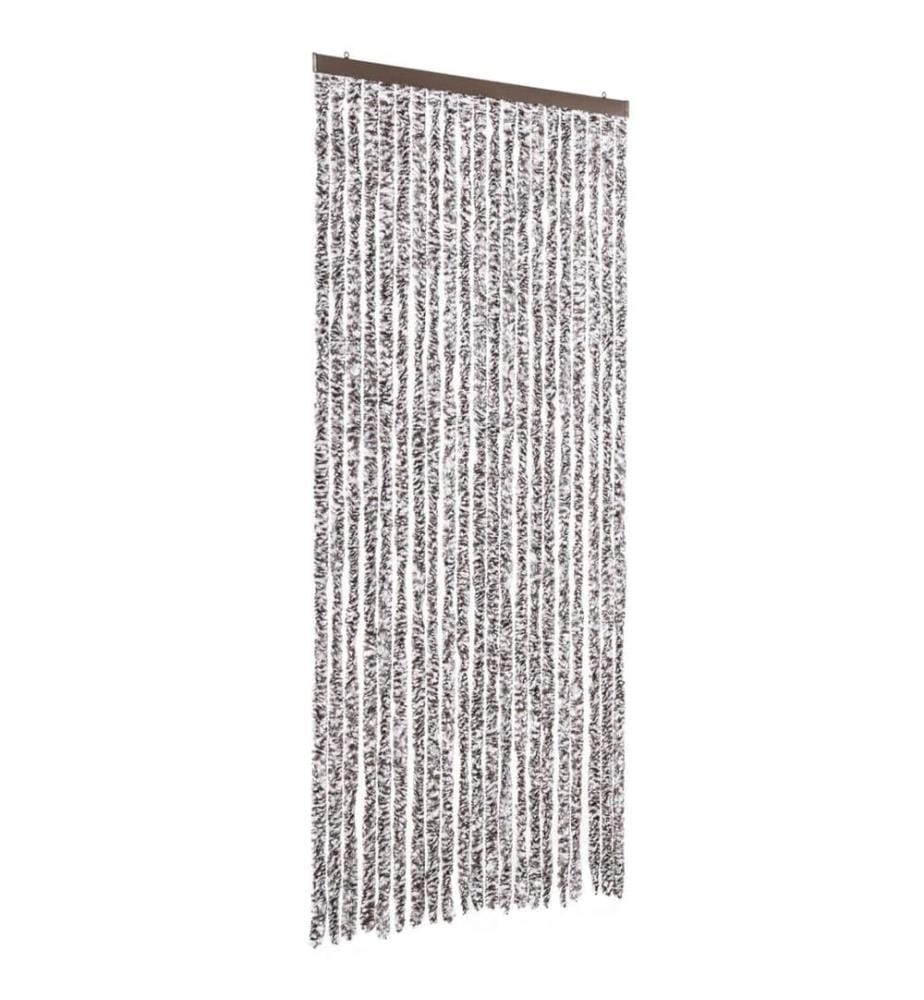 Moustiquaire Marron et beige 90x200 cm Chenille