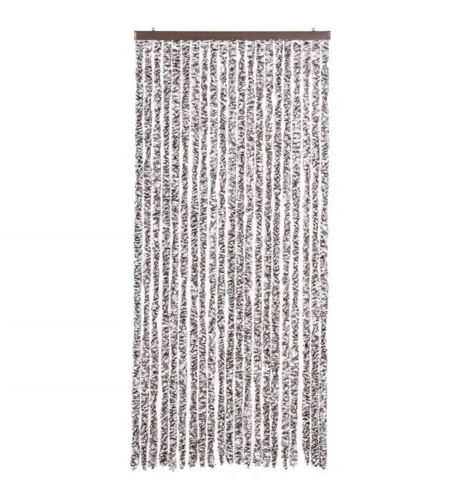 Moustiquaire Marron et beige 90x200 cm Chenille