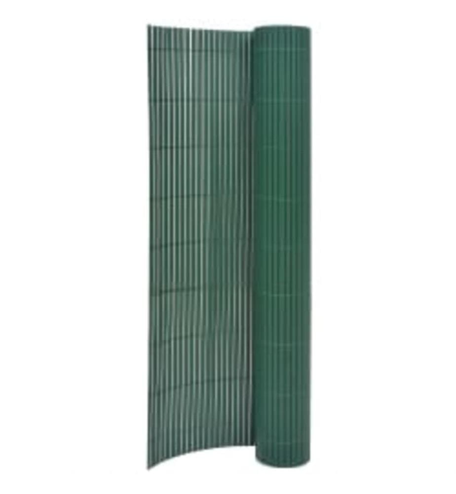 Gartenzaun Doppelseitig 110x400 cm Grün