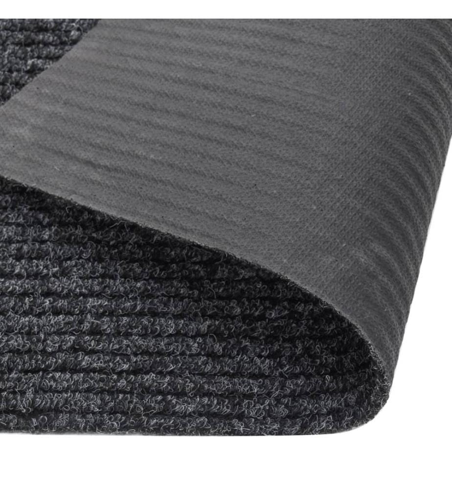 Tapis 100x350 cm Anthracite