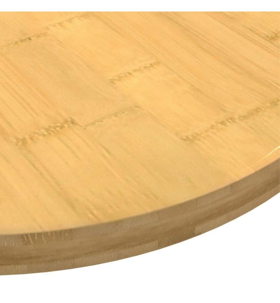 Tischplatte Ø70x2,5 cm Bambus