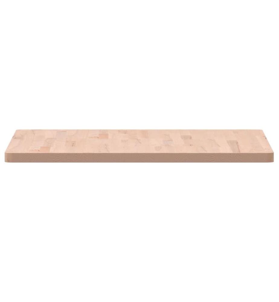 Tischplatte 70x70x2,5 cm Quadratisch Massivholz Buche