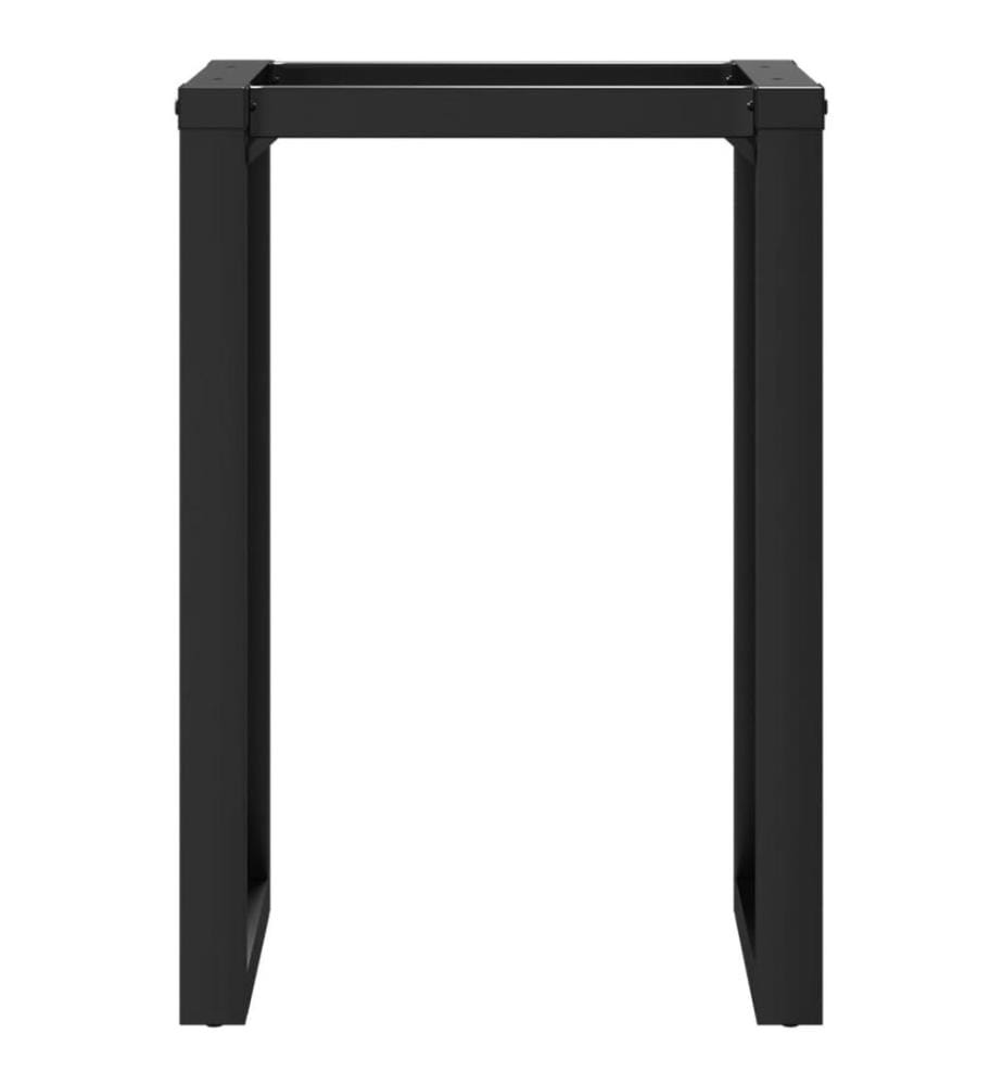 Esstisch-Gestell in O-Form 50x40x73 cm Stahl