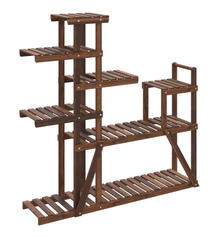 Blumenständer 110x25x111 cm Massivholz Tanne