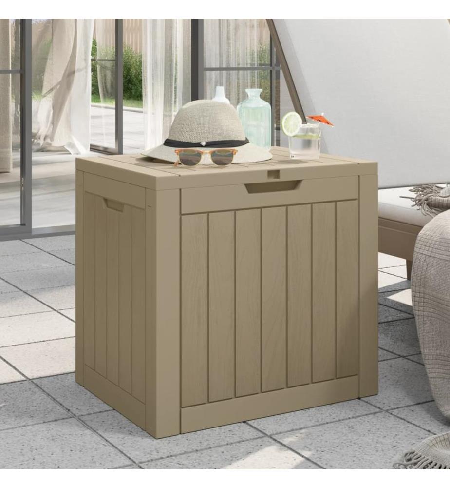 Gartenbox Grau 55,5x43x53 cm Polypropylen