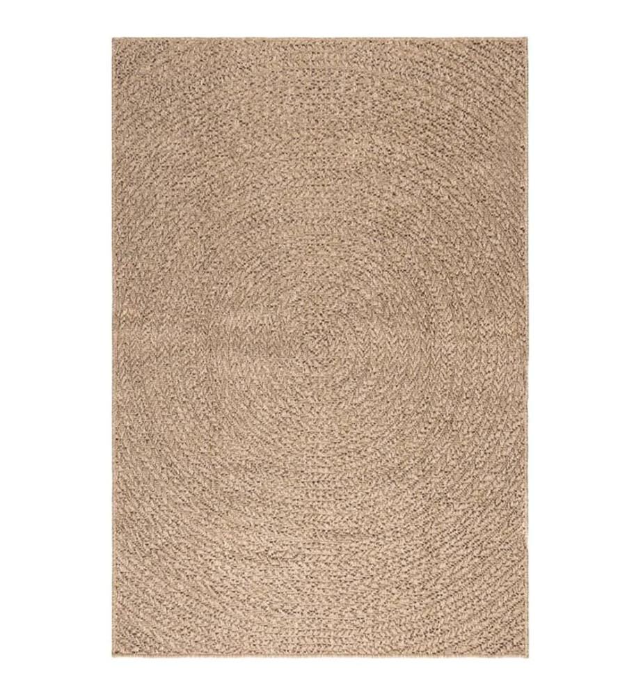 Tapis ZIZUR 120x170 cm aspect de jute intérieur et extérieur