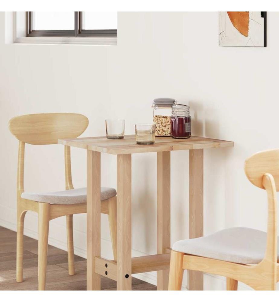 Tischplatte Rechteckig 100x50x2 cm Massivholz Akazie